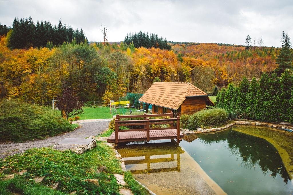 Penzion U Cerneho Potoka Nová Lhota Exteriör bild