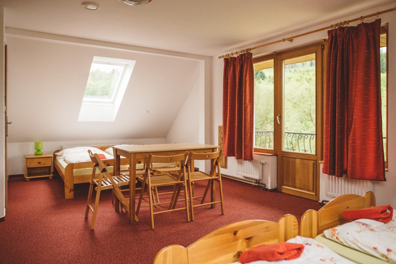 Penzion U Cerneho Potoka Nová Lhota Exteriör bild